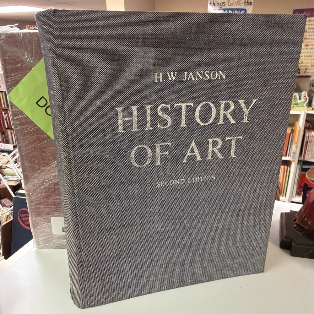 H.W. Janson History of Art Second Edition Hardcover Art History Textbook
